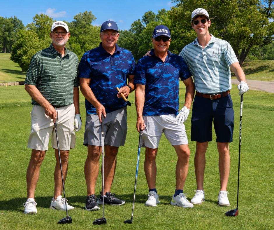 L:R Randy Brillhart, Michael Monteferrante, Tim Butler, Kellen Marshall