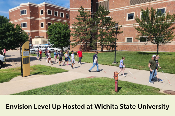 A photo of Envision's level up program being hosted at Wichita State University.