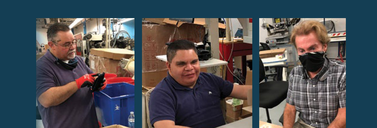 Dallas Trio Photo collage of three Envision Dallas employees Blake Lindsay, Al Rodriguez, Amando Ortiz
