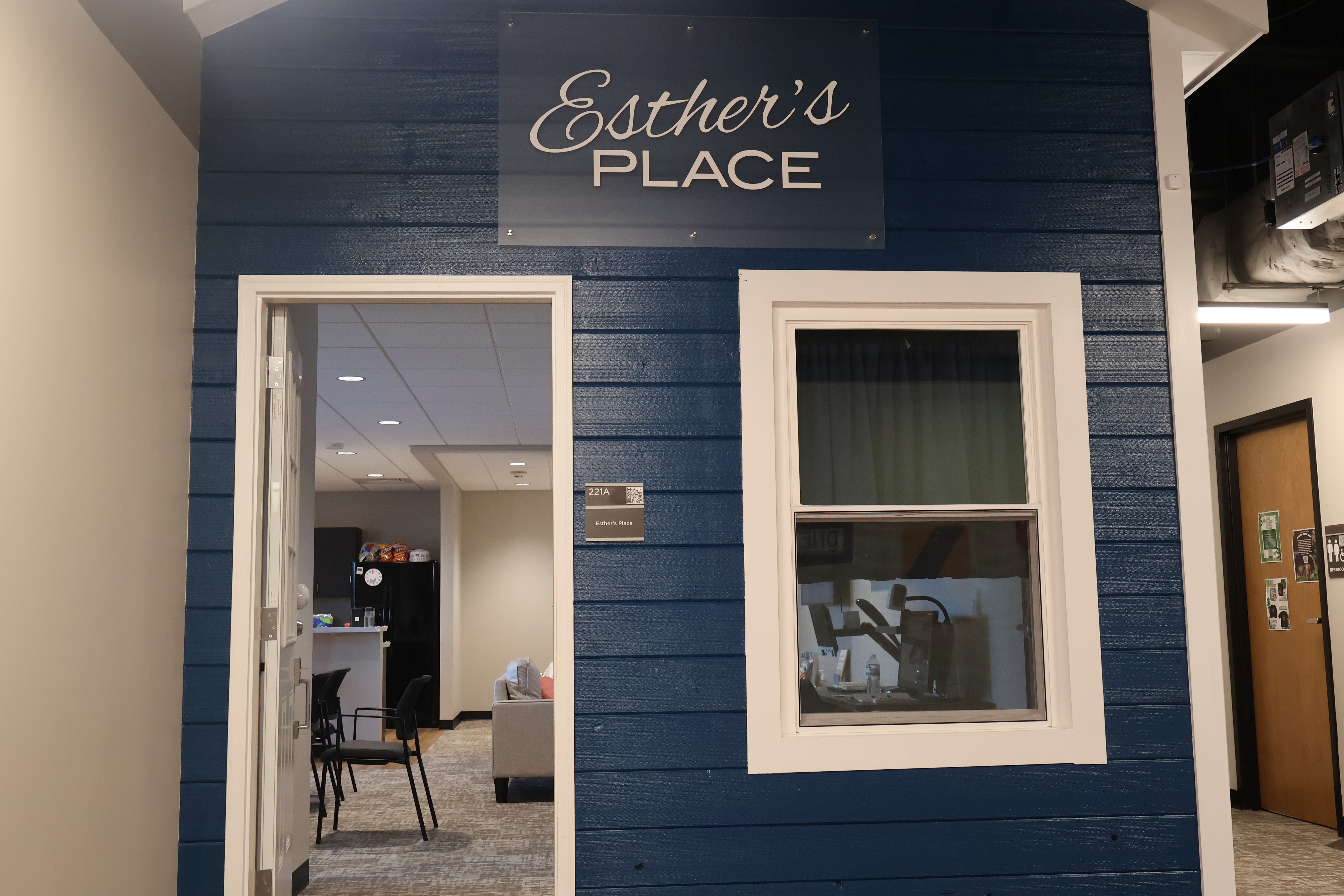 The outside of Dallas' living skills training site, Esther's Place