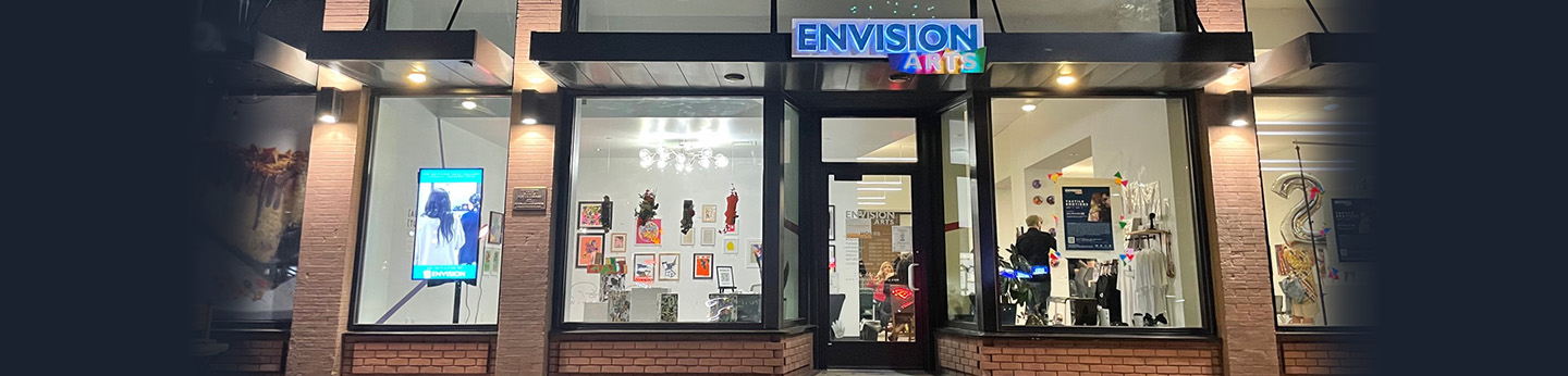 View of the Envision Arts Gallery and Community Center