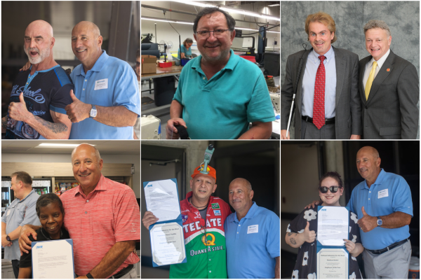 Winners of the 2025 Employee of the Year Awards for NIB