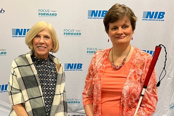 Employees of the Year Recognized at NIB Conference R-L: Rhanda Hasley and her chaperone Suzanne. Rhanda works as an Appointment Specialist with Interfa