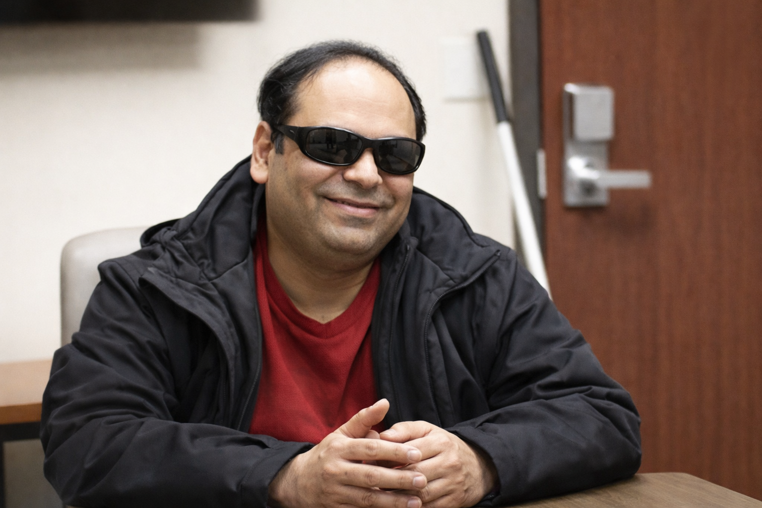 At the Envision Research Institute (ERI), Lead Accessibility Scientist Dr. Rakesh Babu