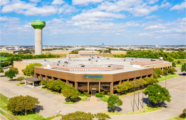 Envision Dallas aerial view 